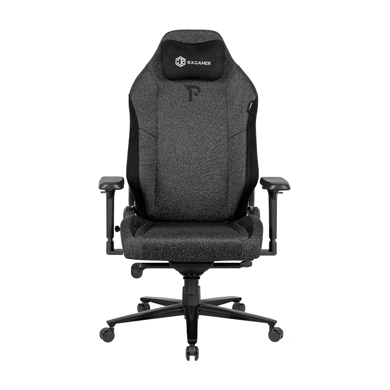 RX-2070-1R-A Black Mesh Mute Executive Office Boss Swivel Gaming Chair