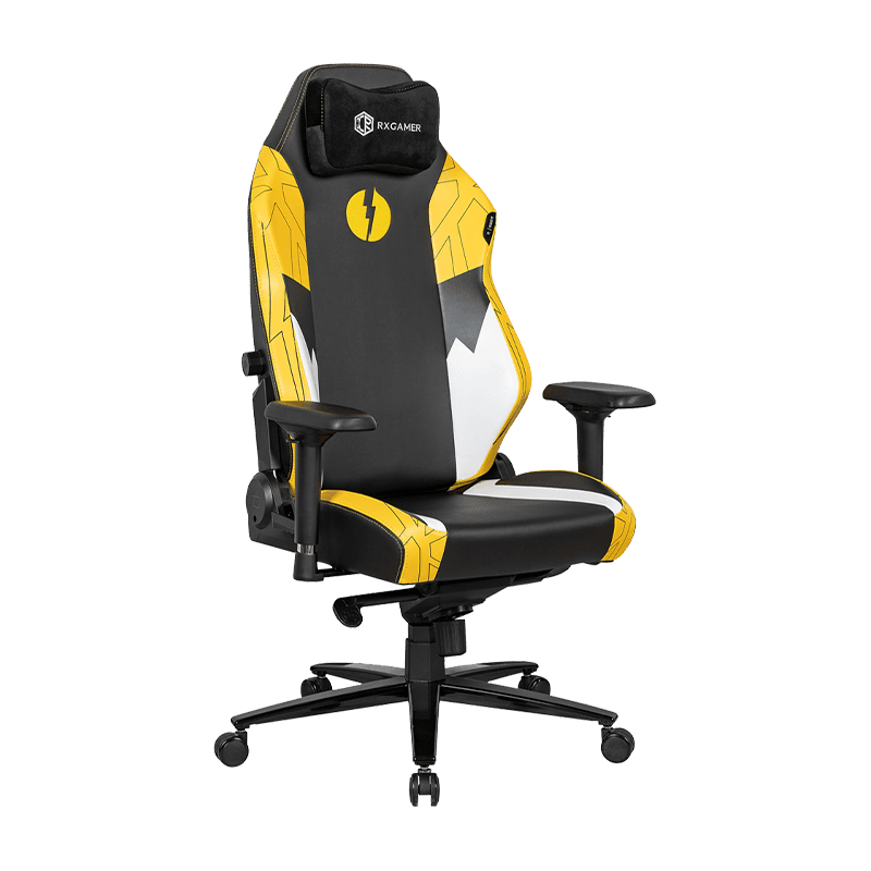 RX-2070-R-B Reclinable Racing Computer Leather Gaming Chair With Headrest