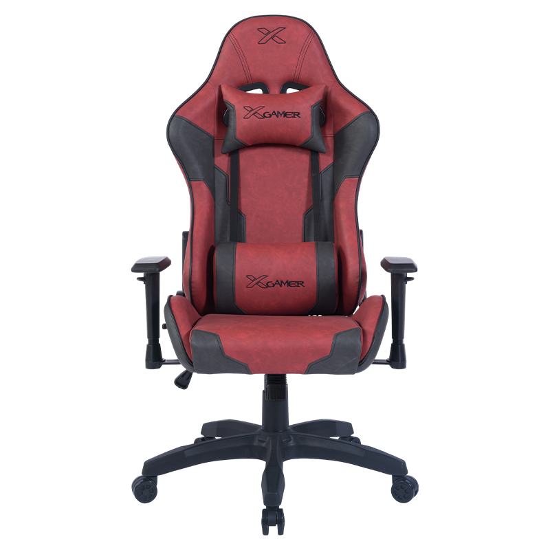 RX-2033 Retro PU Reclining & Height-Adjustable Gaming Chair