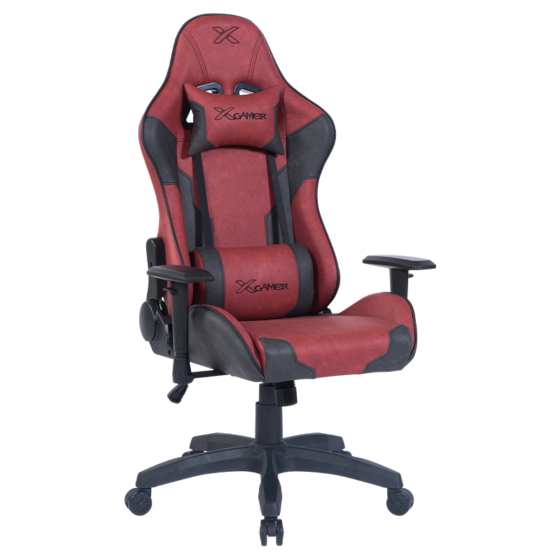 RX-2033 Retro PU Reclining & Height-Adjustable Gaming Chair