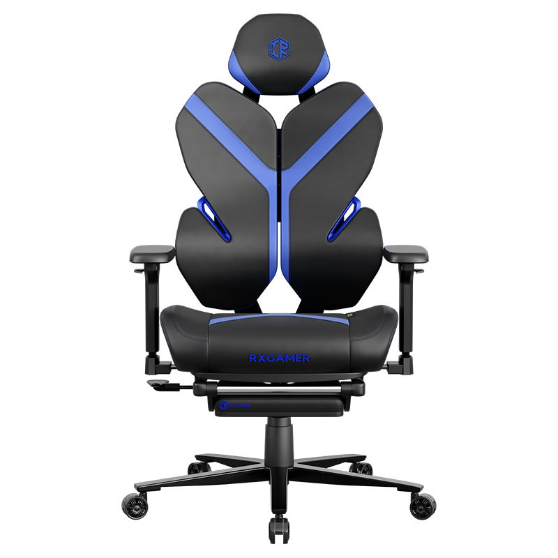 RXGAMER RX-K6-6302 All-in-One Footrest Stable Support Gaming Chair