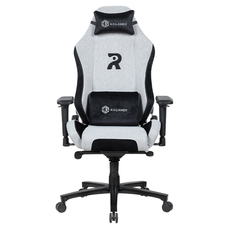 RXGAMER RX-2060-1 Gray 4D Armrest Adjustable Reclining Comfortable Gaming Chair