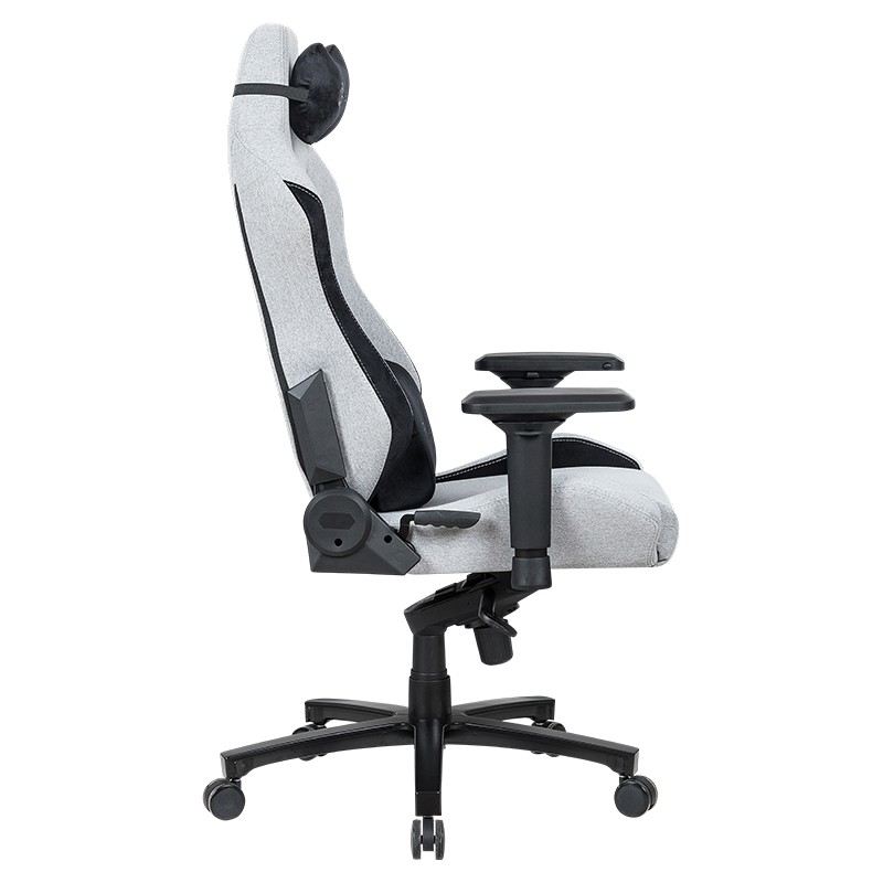 RXGAMER RX-2060-1 Gray 4D Armrest Adjustable Reclining Comfortable Gaming Chair