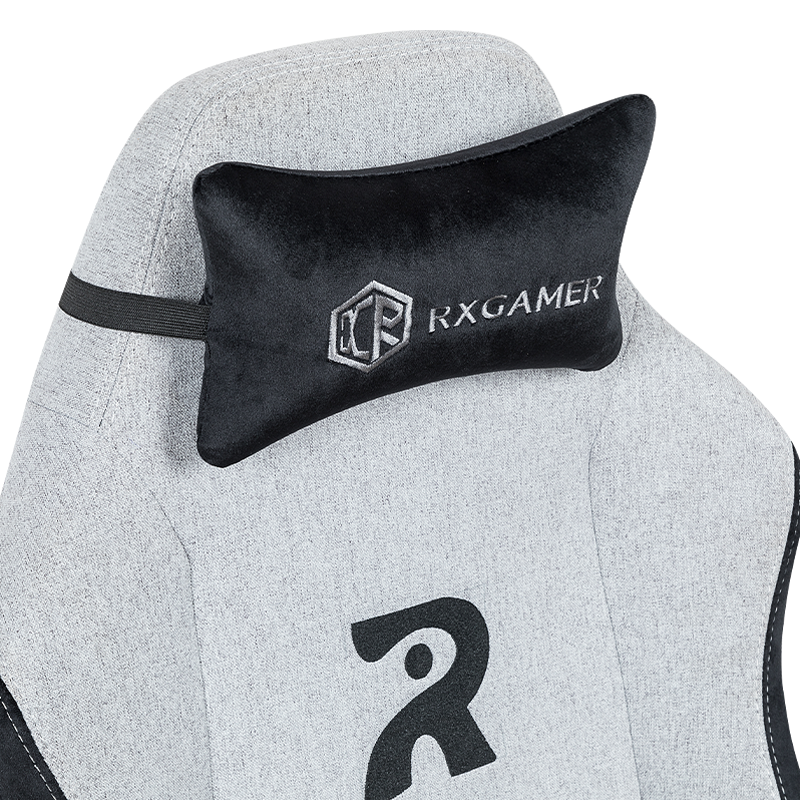 RXGAMER RX-2060-1 Gray 4D Armrest Adjustable Reclining Comfortable Gaming Chair