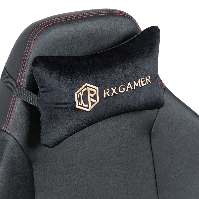 RXGAMER RX-2060 Black PU Hydrolysis-Resistant Blended Fabric Gaming Chair