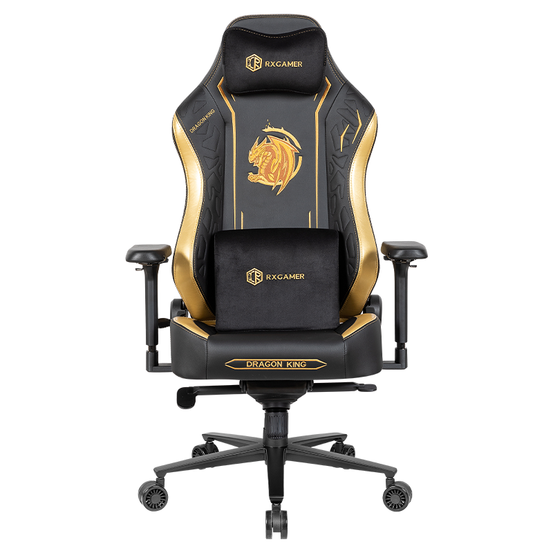 RXGAMER RX-2061 Dragon Embroidery Magnetic Headrest Reclining Gaming Chair