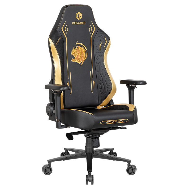RXGAMER RX-2061 Dragon Embroidery Magnetic Headrest Reclining Gaming Chair