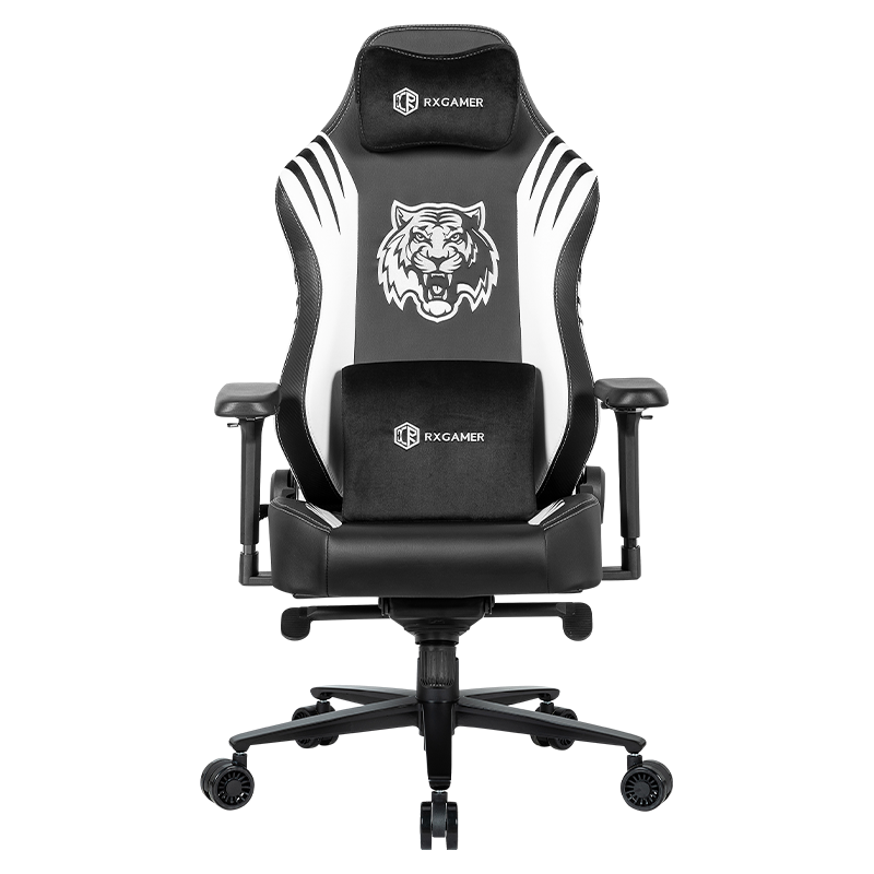 RXGAMER RX-2061 Tiger Stripe Craft Gaming Casters Ergonomic Gaming Chair
