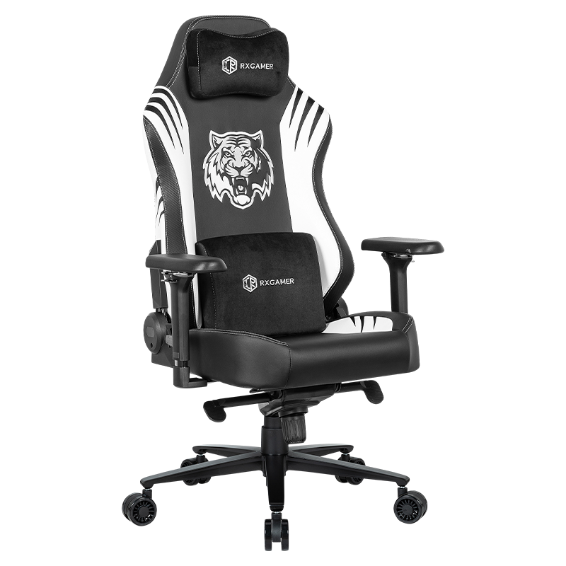 RXGAMER RX-2061 Tiger Stripe Craft Gaming Casters Ergonomic Gaming Chair