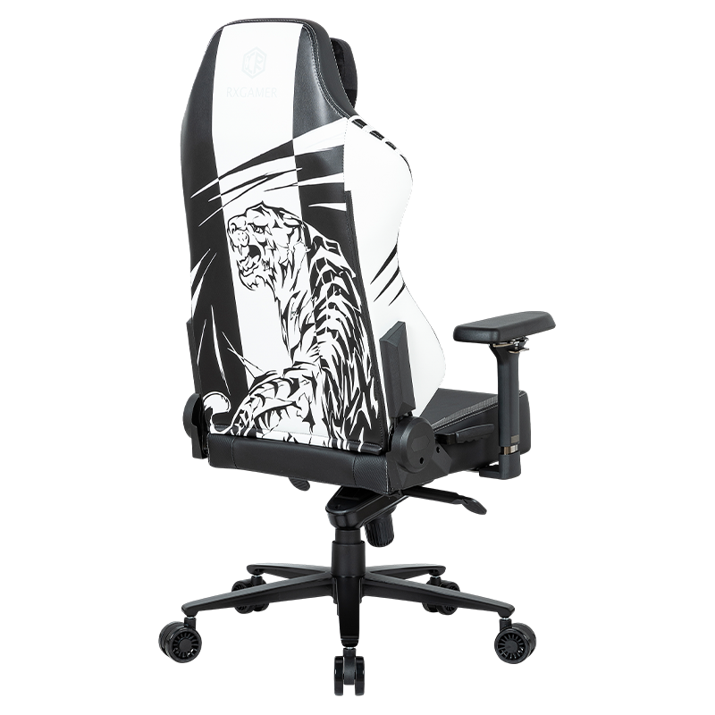 RXGAMER RX-2061 Tiger Stripe Craft Gaming Casters Ergonomic Gaming Chair