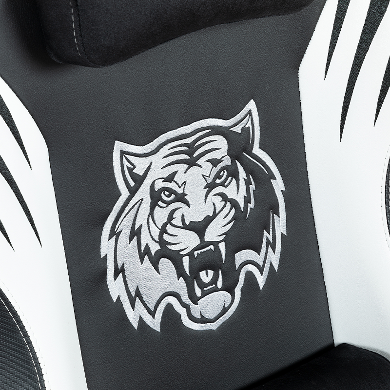 RXGAMER RX-2061 Tiger Stripe Craft Gaming Casters Ergonomic Gaming Chair