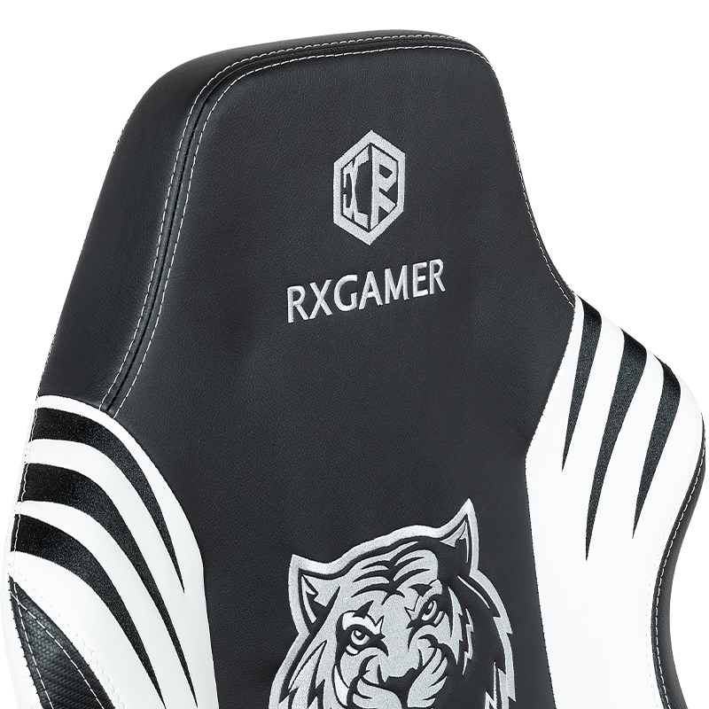 RXGAMER RX-2061 Tiger Stripe Craft Gaming Casters Ergonomic Gaming Chair
