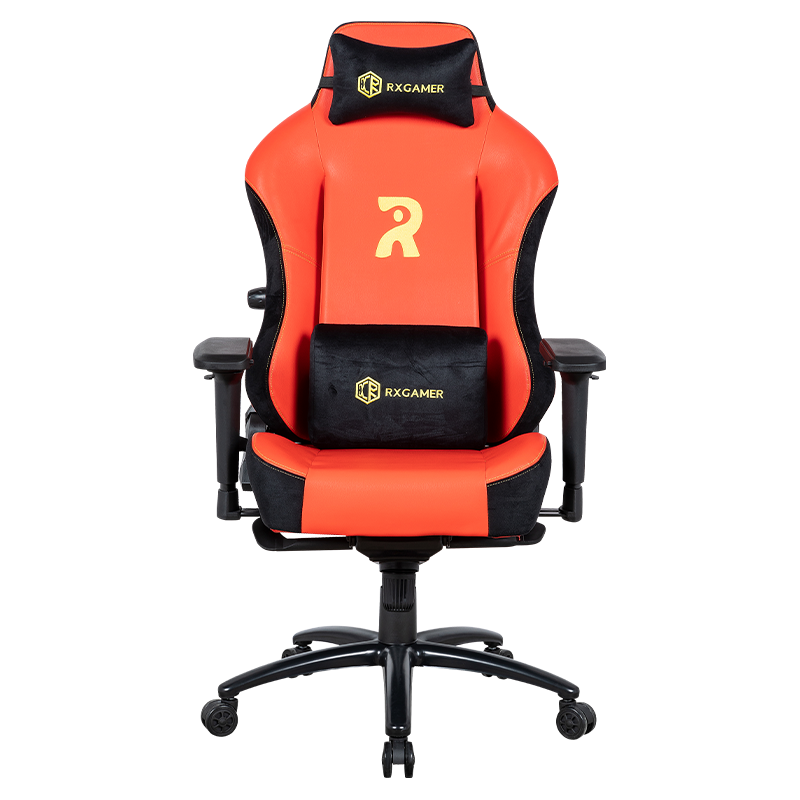 RXGAMER RX-2063 Red Glare 4D Armrest Lumbar Adjustment Gaming Chair