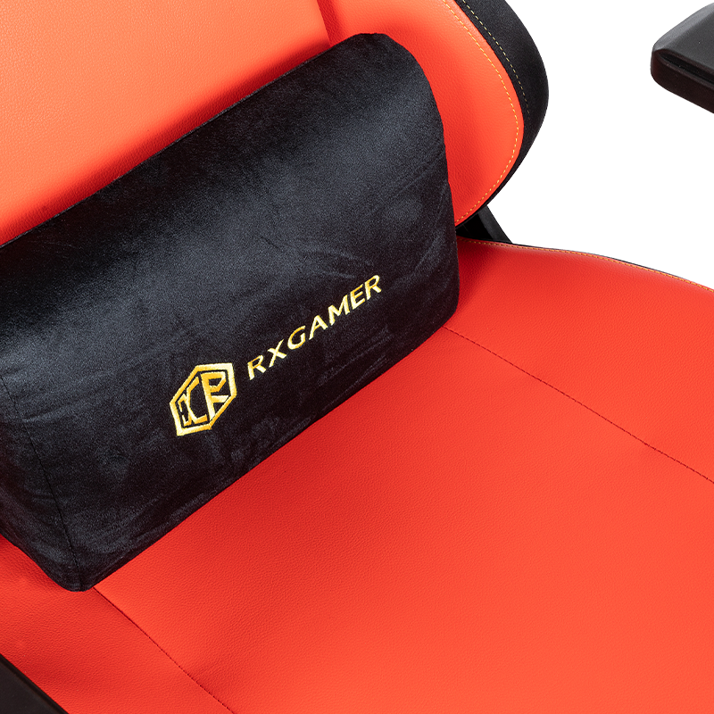 RXGAMER RX-2063 Red Glare 4D Armrest Lumbar Adjustment Gaming Chair