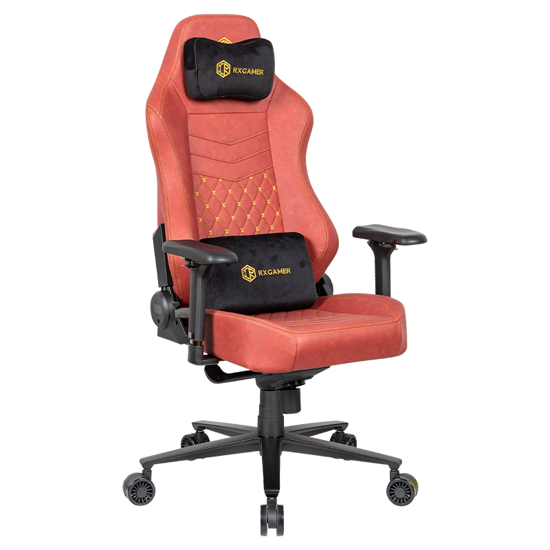 RXGAMER RX-2069 Red Magnetic Headrest Adjustable Gaming Chair
