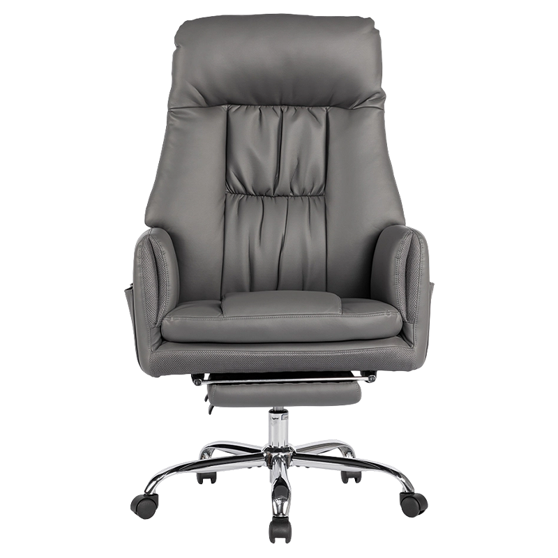 RXGAMER RX-9135 PU Leather Adjustable Armrest Office Chair With Split Footrest
