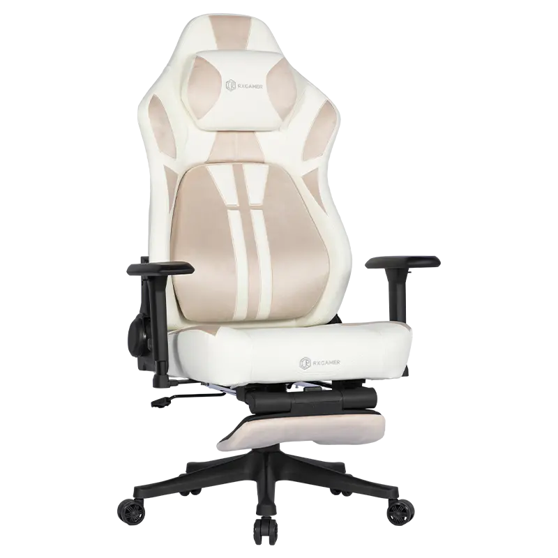 RXGAMER RX-2275 Magnetic Headrest 3D Armrest Silent Caster Gaming Chair