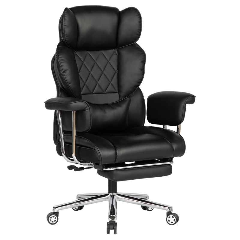 RXGAMER RX-9154 90°–105° Reclining Adjustment PU Caster Office Chair