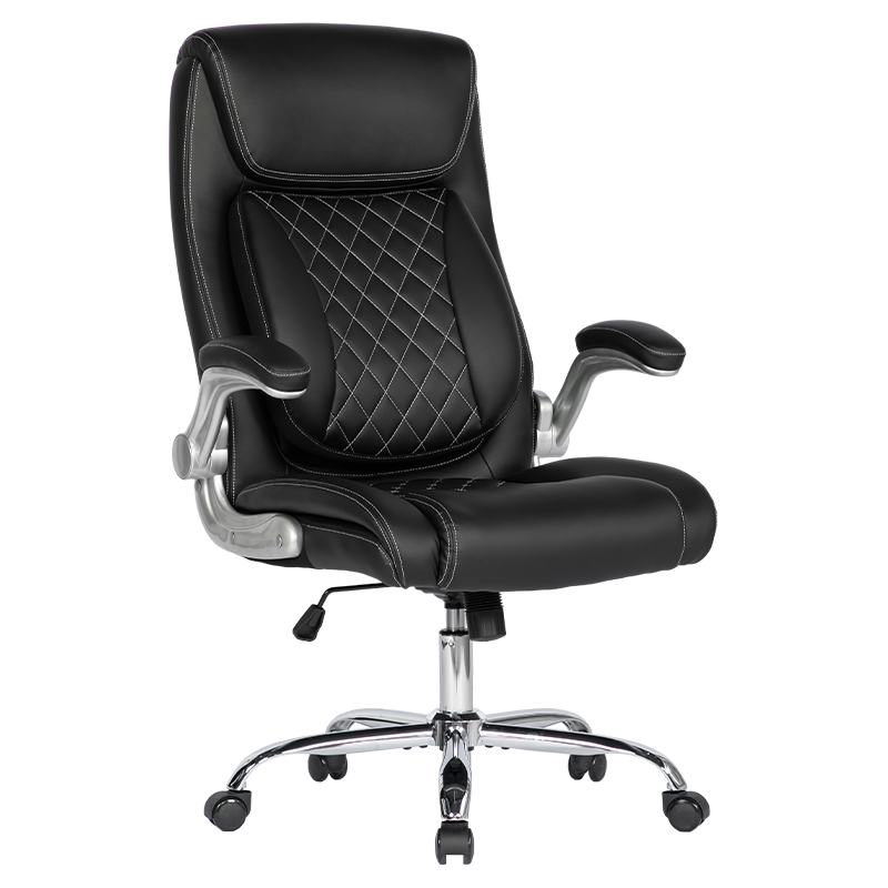 RXGAMER RX-9156 Flip-Up Armrest Three-Stage Height-Adjustable Office Chair